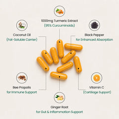 Turmeric Curcumin Capsules (1,000mg)